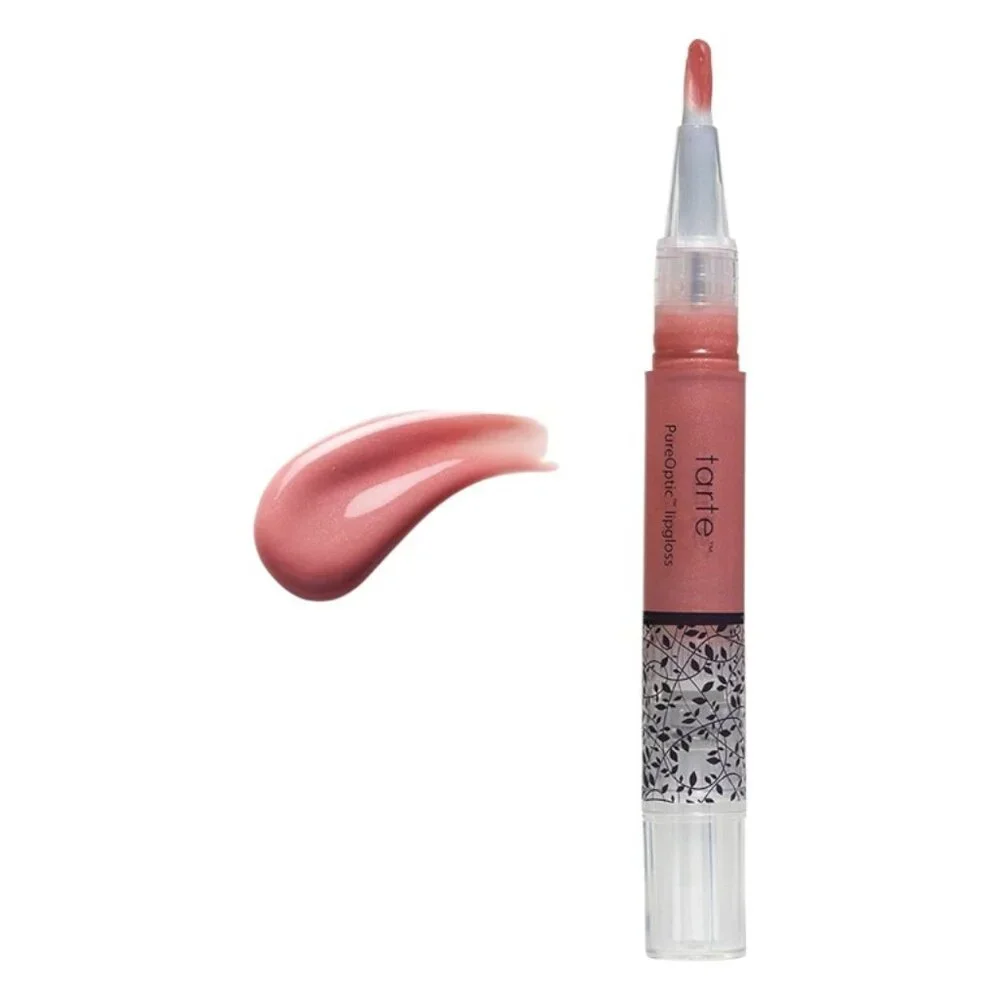 TARTE HIGH PERFORMANCE NATURALS SHEER OPTIC LIP GLOSS BLUSHING ROSE NIB